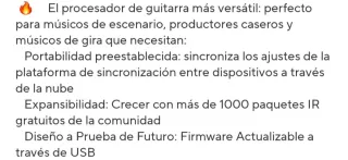 Pedal multiefectos para guitarra Mvave Tank-G