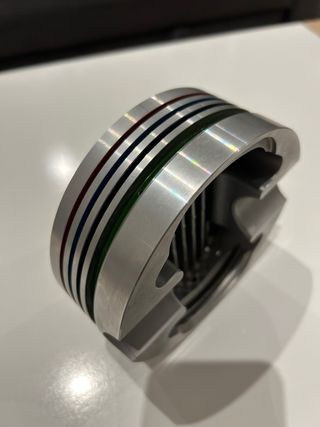 Cenicero de pistón de avión