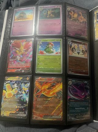 Cartas Pokémon V, VMAX, EX