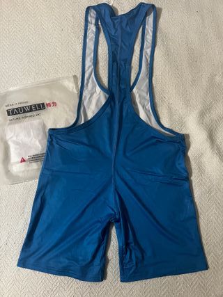 Mallas deportivas TAUWELL azules y blancas