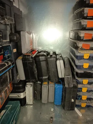 Lote herramientas y maletines