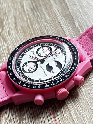 Omega Speedmaster Reloj Deportivo Rosa