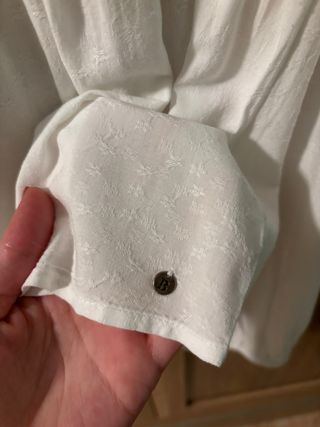 Blusa Brownie Blanca Talla S