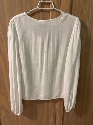 Blusa Brownie Blanca Talla S