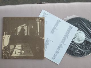 Death In June - Nada! LP - 1a Edición port. marrón