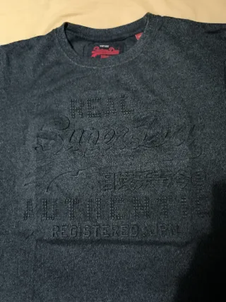 Camiseta Superdry Azul Talla M