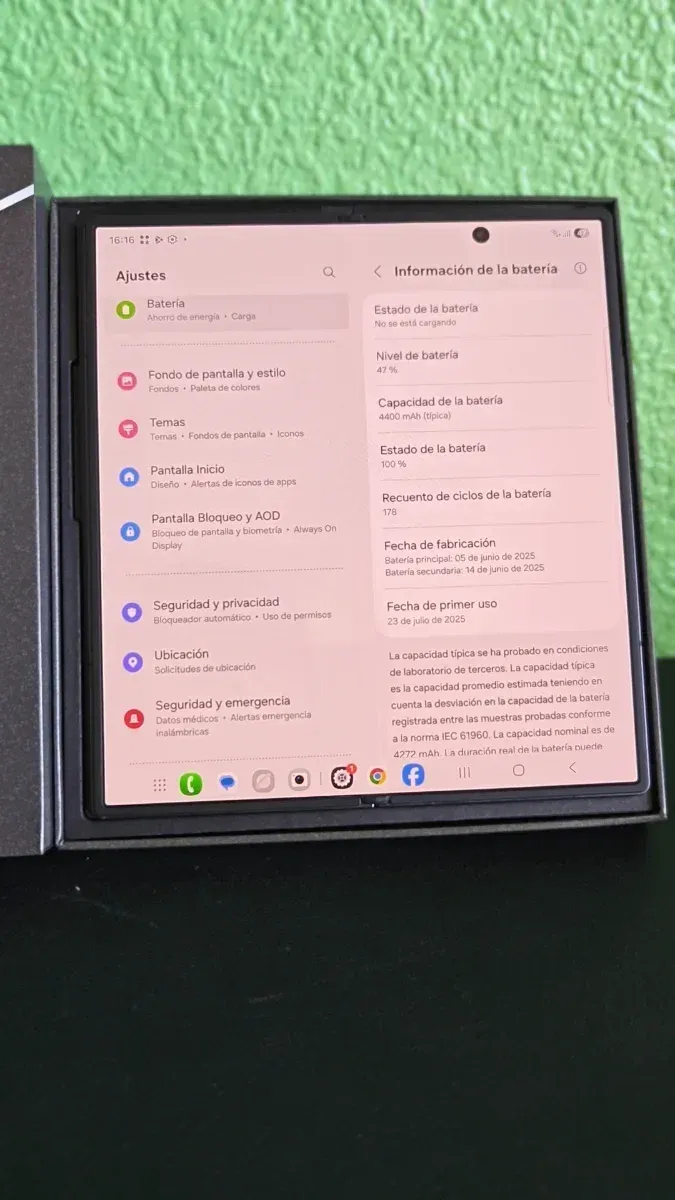 Samsung Z Fold 7 512GB Negro afbeelding 2