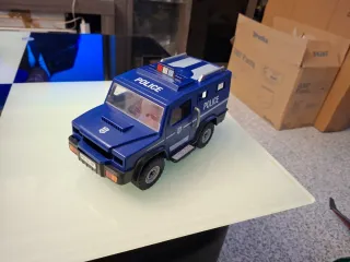 2 Vehículos Policía Playmobil