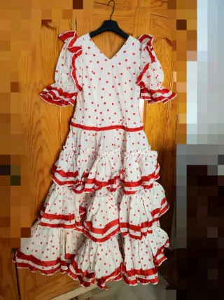 Traje de flamenca para niña