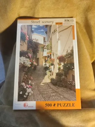 Puzzle Paisaje Callejuela 500 Piezas
