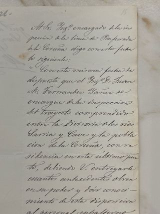 Manuscrito 26 abril 1872 Ferrocarriles León