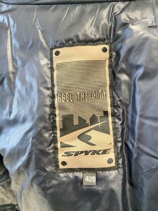 Chaqueta Moto Spyke Mujer Negra Casi Nueva