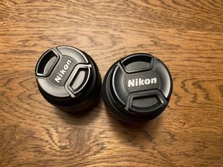 Lentes Nikon AF-S DX 18-55mm y 55-200mm