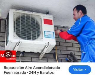 Instalador de aire acondicionado con carnet