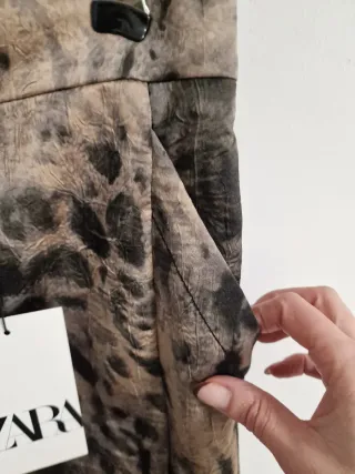 Falda Zara Estampada Animal Print