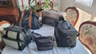 Lote Cámaras Fotos y Vídeo Grundig, Nikon, Sony