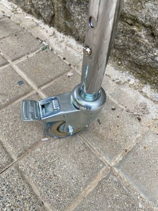 Silla WC con ruedas y reposabrazos