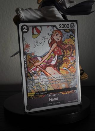 One Piece Nami Carta Coleccionista