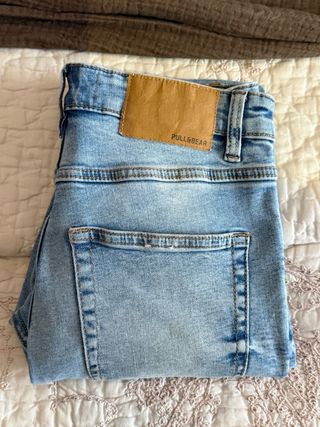 Pull&Bear Vaqueros Azules Lavados