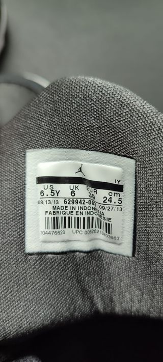 Jordan SC-3 Zapatillas Negras Talla 42