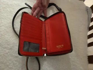 Bolso Porta Móvil Tous Beige y Marrón de Tous