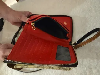 Bolso Porta Móvil Tous Beige y Marrón de Tous