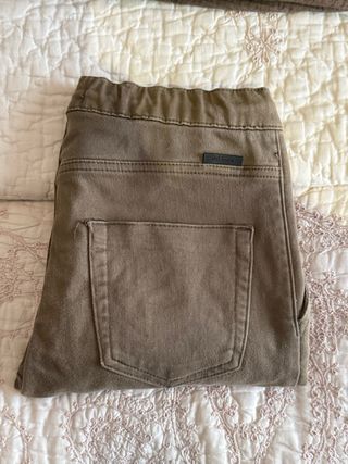 Pantalones casuales beige/marrón