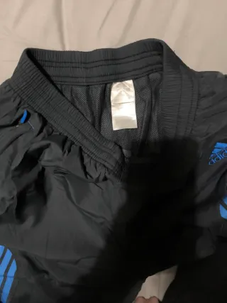 Pantalón Adidas Negro y Azul