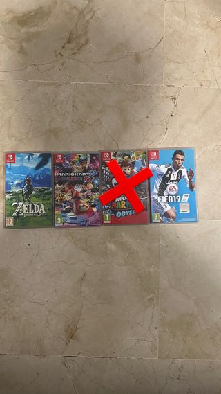 Juegos Nintendo Switch: Zelda, Mario, FIFA
