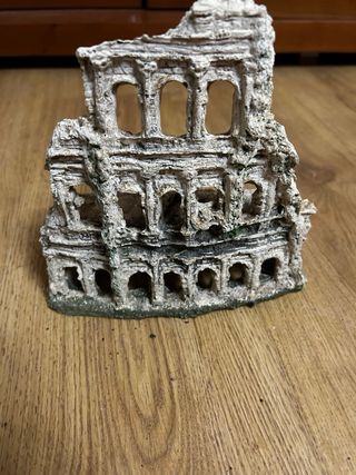 Decoración Acuario Ruinas Romano