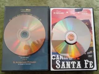 LOTE 5 PELICULAS DVD AÑOS 20 / 40