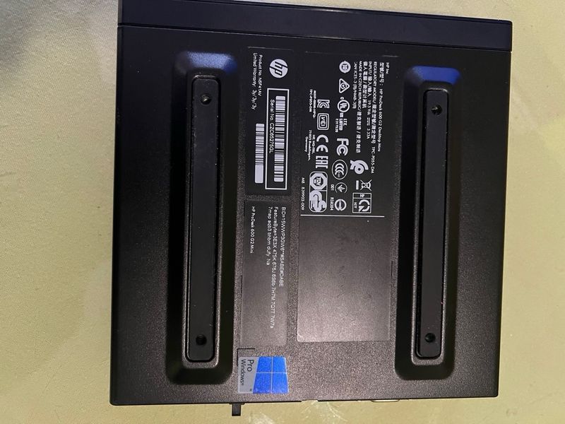 Mini PC HP ProDesk Intel Pentium afbeelding 3