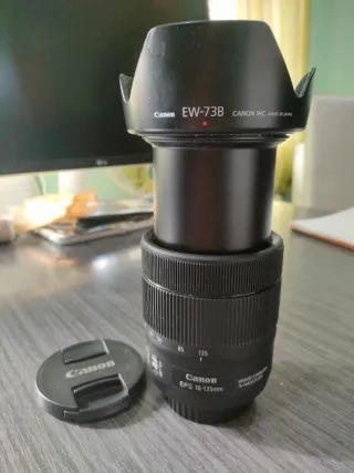 Objetivo Canon efs 18-135mm + Controlador Canon