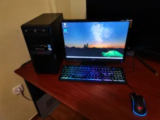 PC Windows 10 Gigabyte GA‑H81M‑DS2V  10gb RAM + TV