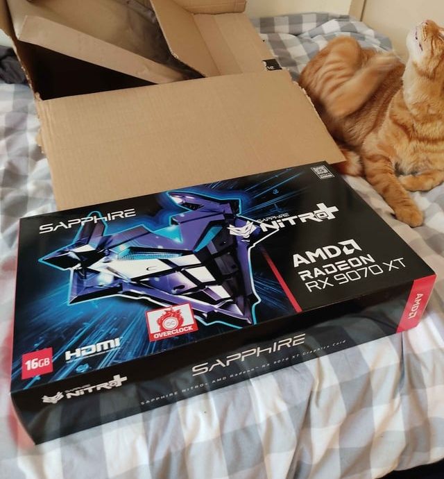 Tarjeta gráfica Sapphire Nitro+ AMD Radeon RX 9070 XT