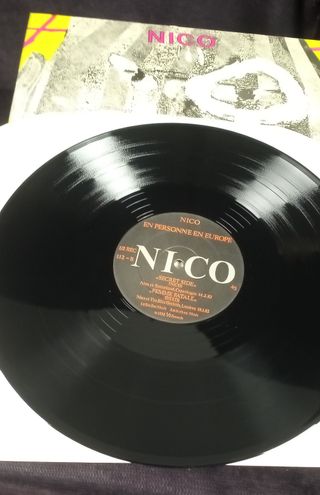 Nico Procession EP 45 rpm English printing 1982