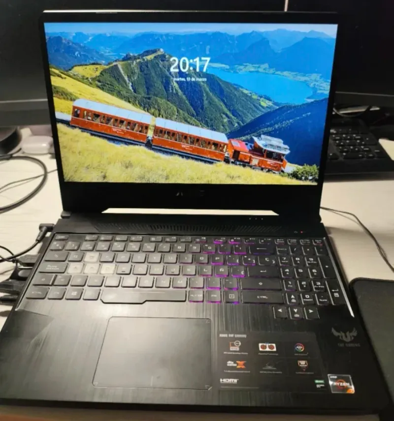 Portátil Asus TUF Gaming F15 i7 16GB 512GB GTX1650