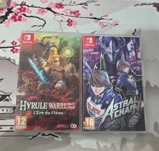 Hyrule Warriors y Astral Chain juegos para switch