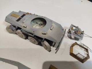 Maqueta Dragon Sd.Kfz. 234/1  1/35 con extras