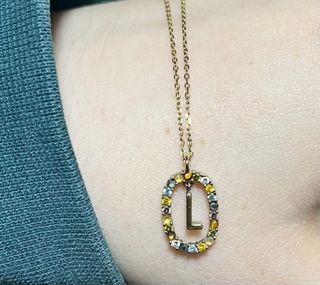 Collar PDPaola Letra L Multicolor