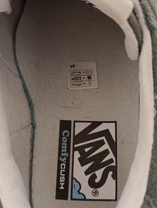 Zapatillas Vans Hombre 41 verdes