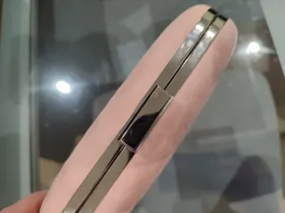 Estuche o monedero rosa