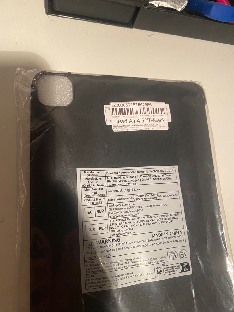 Funda iPad Air 4/5 Negra