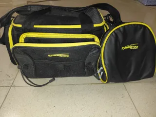 Bolsa de pesca tubertini y regalo funda carrete