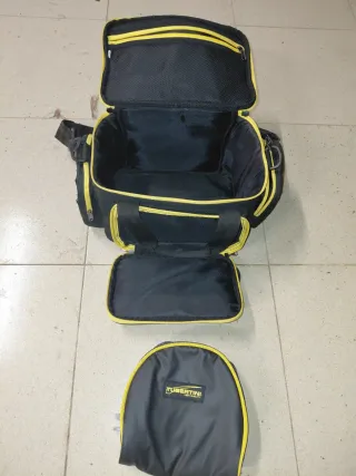 Bolsa de pesca tubertini y regalo funda carrete