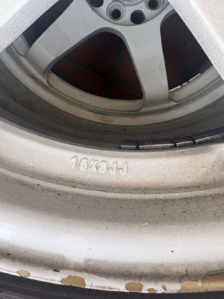 Llantas Japan Racing JR3 5 tornillos 114,3- 16x8JJ