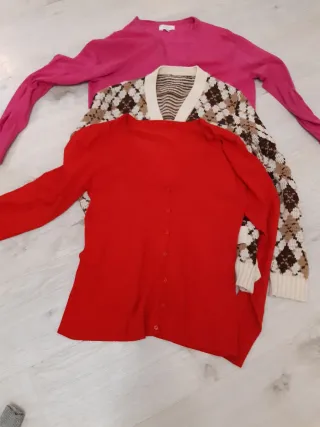 Lote 7 cárdigans/rebecas - 15€