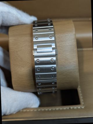 Reloj Seiko Mod Santos Blanco, Azul Marino y Rojo