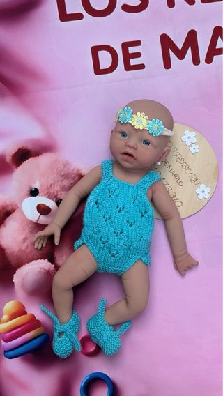 Bebé silicona prematura reborn