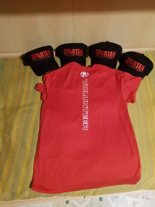 Maglie e Cappellini Spartan Race, vendita al pezzo